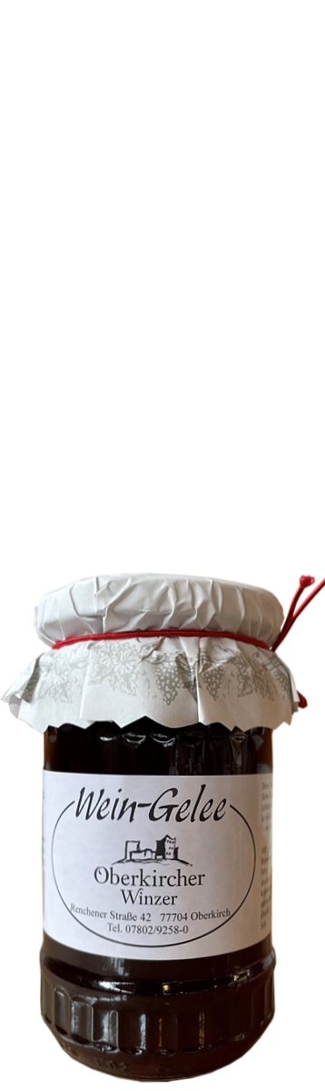 Weingelee rot (400gr.), 