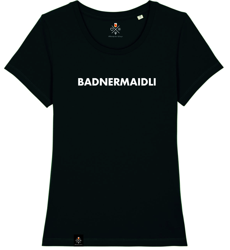T-Shirt Badnermaidli - Black, Badner-Style