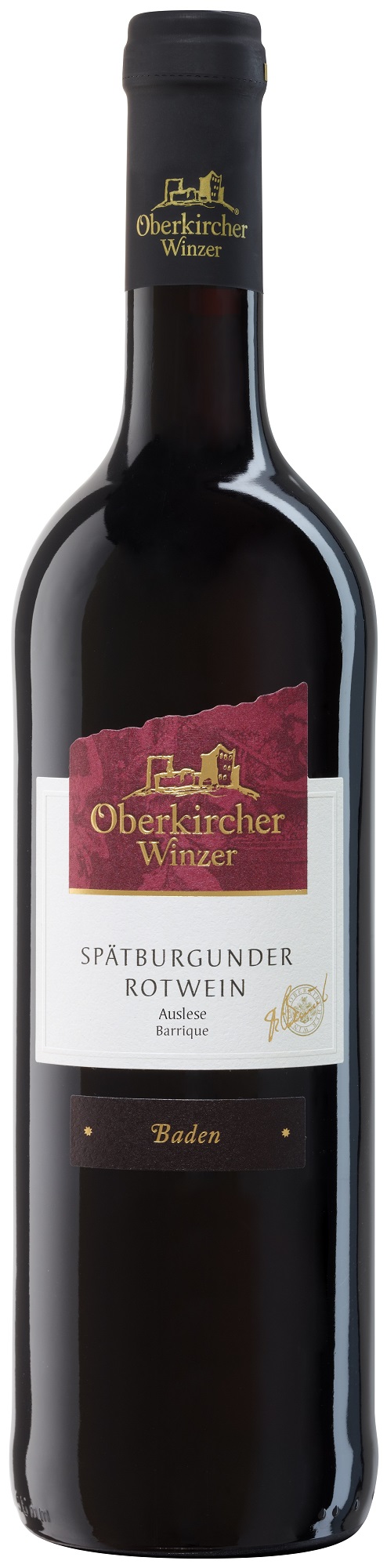 Collection Oberkirch, Spätburgunder Rotwein Auslese -Barrique-