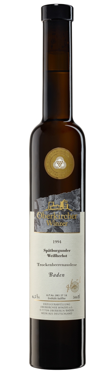 Collection Oberkirch, Spätburgunder Weißherbst Trockenbeerenauslese Collection Oberkirch, Spätburgunder Weißherbst Trockenbeerenauslese