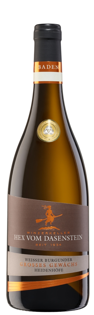 Hex vom Dasenstein Großes Gewächs, Heidenhöfe Weißer Burgunder QbA trocken Hex vom Dasenstein Großes Gewächs, Heidenhöfe Weißer Burgunder QbA trocken