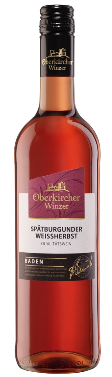 Collection Oberkirch, Spätburgunder Weißherbst Qualitätswein