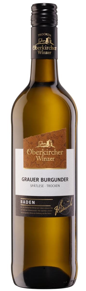 Collection Oberkirch, Grauer Burgunder Spätlese trocken