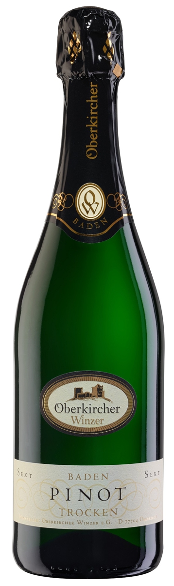 Oberkircher Sekt, Pinot Sekt weiß trocken Oberkircher Sekt, Pinot Sekt weiß trocken