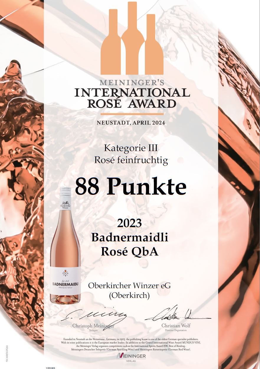 BADNERMAIDLI, Rosé