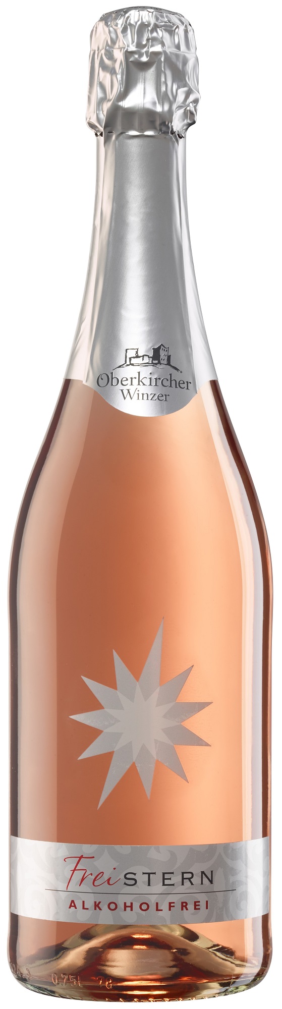 Oberkircher "Freistern Alkoholfrei", Traubensaft-Secco Rosé