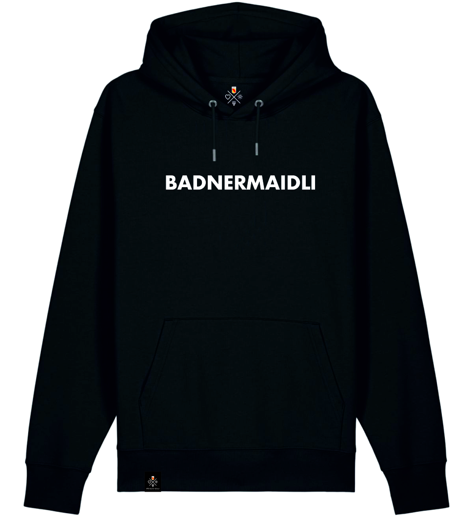 Hoodie Badnermaidli - Black, Badner-Style