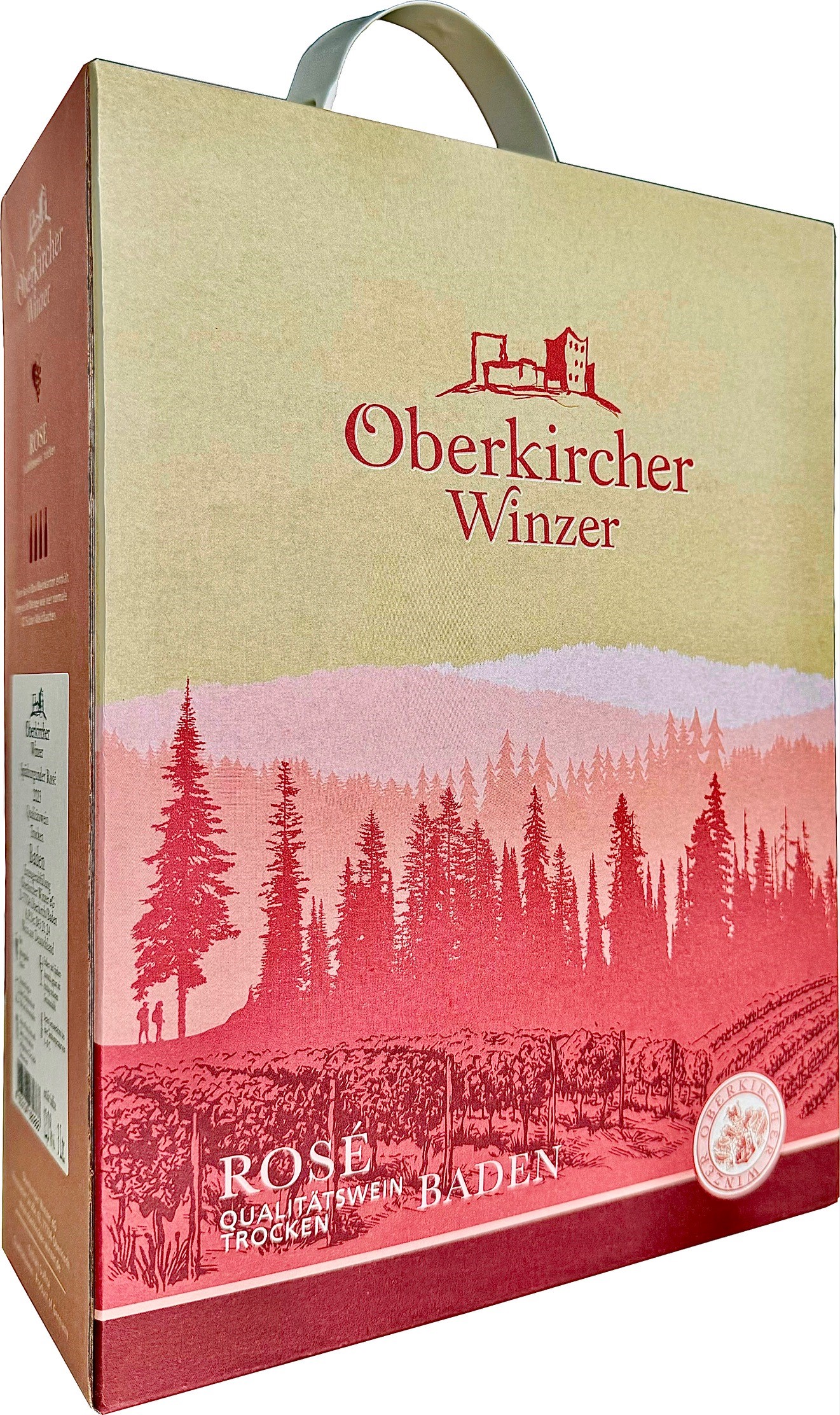 Oberkircher BAG IN BOX Rosé, Spätburgunder Rosé QbA BADEN trocken 