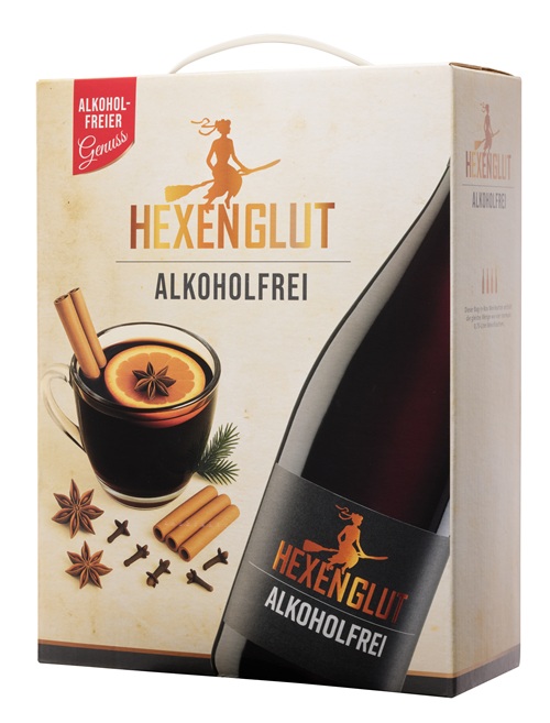 HEXENGLUT Bag-in-Box 
Glühwein rot Entalkoholisiert