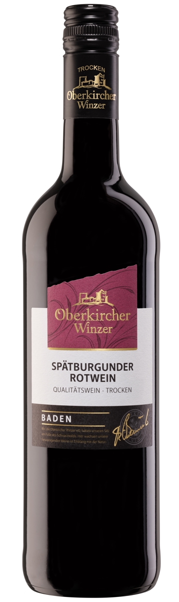 Collection Oberkirch, Spätburgunder Rotwein Qualitätswein trocken